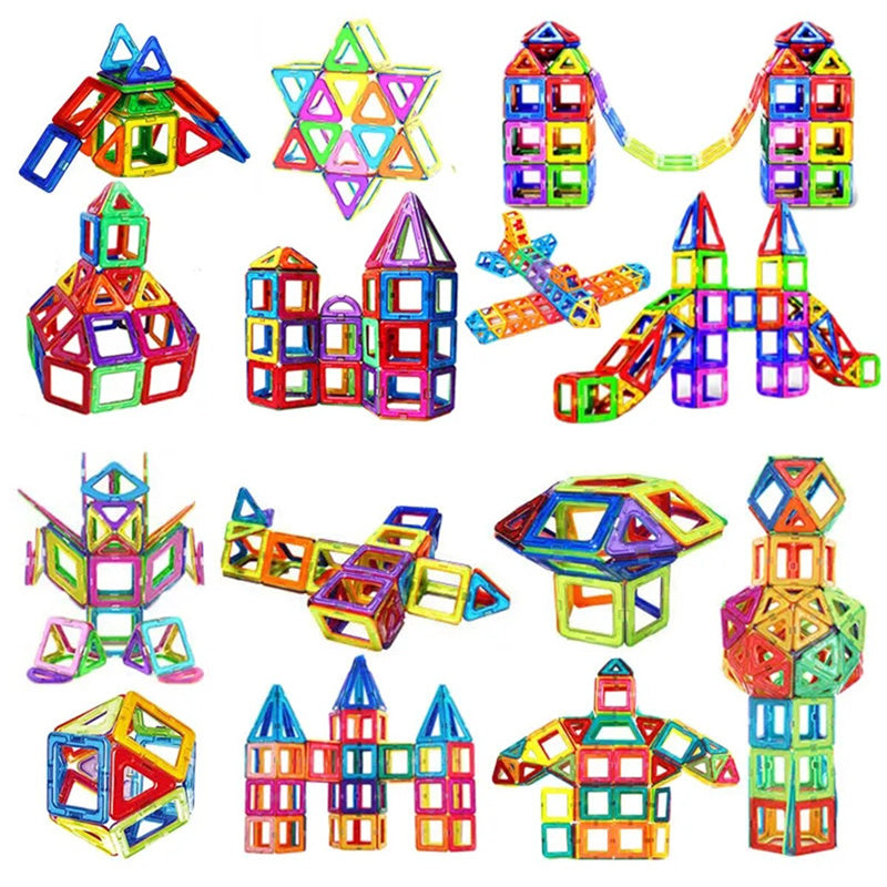 Children toys - Magnetic Building Blocks DIY Magnets Toys For Kids Designer Construction Set Gifts For Children Toys