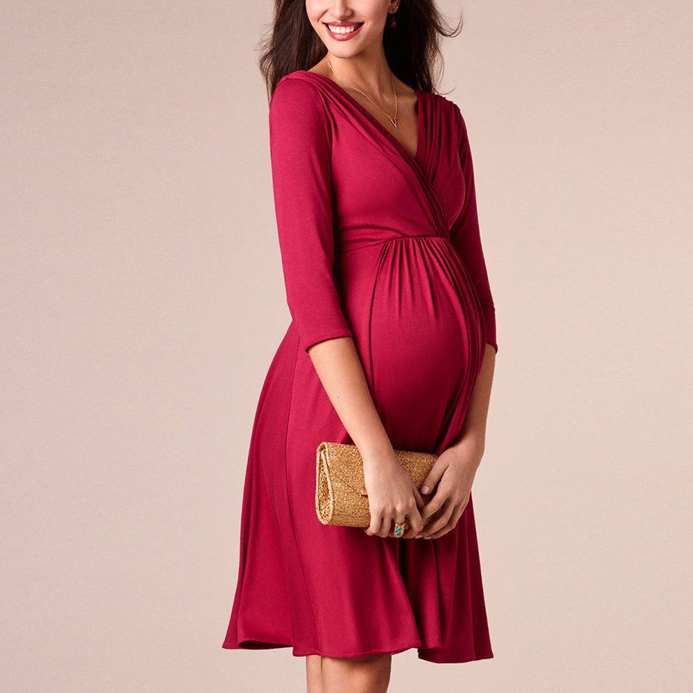 Maternity dress - Breastfeeding dress