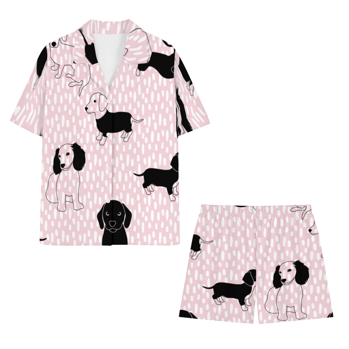 Women's Pajamas Weiner Dog pattern