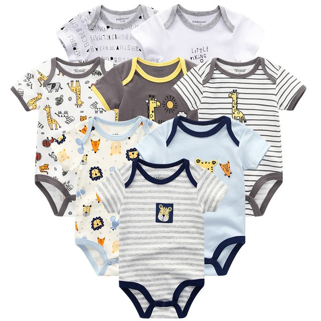 Baby Clothes Unisex Newborn Rompers Cotton Toddler Jumpsuits