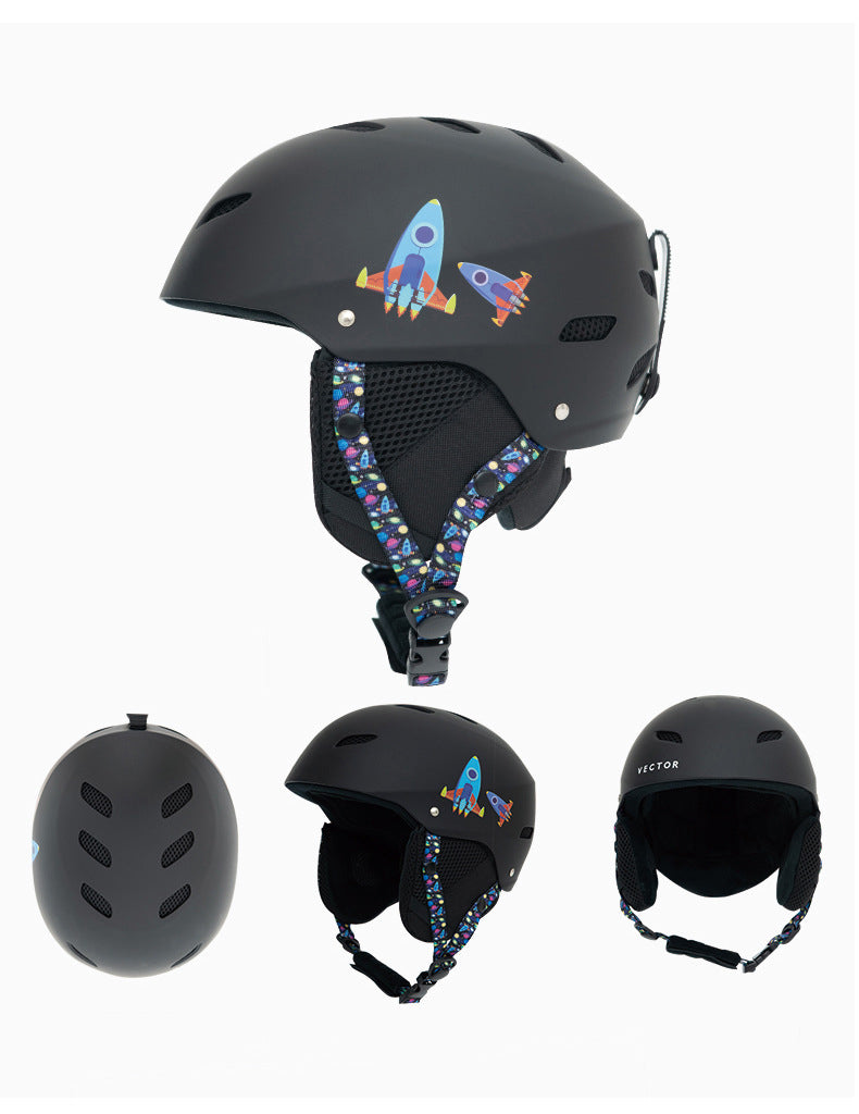 Winter ski hekmet - Child ski protective helmet