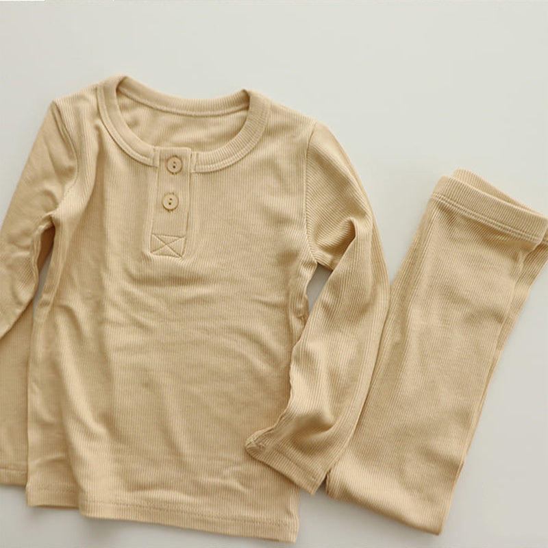 Children Pajamas Sets - Girl or Boy Sleepwear Suit Autumn Kids