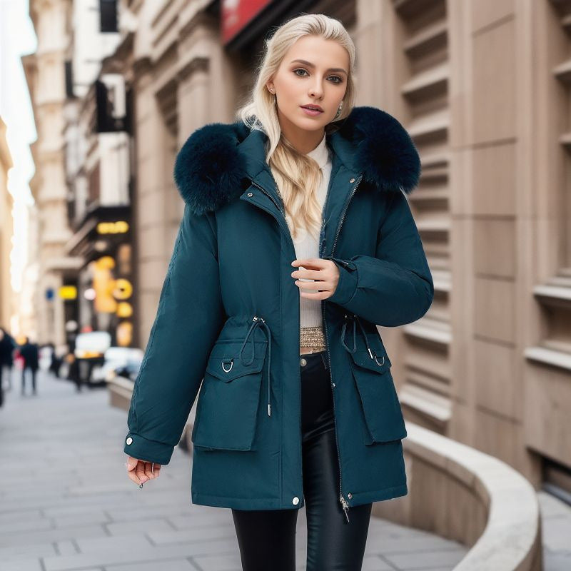 Women’s Winter Jacket - SuedeCotton Coat Korean Version