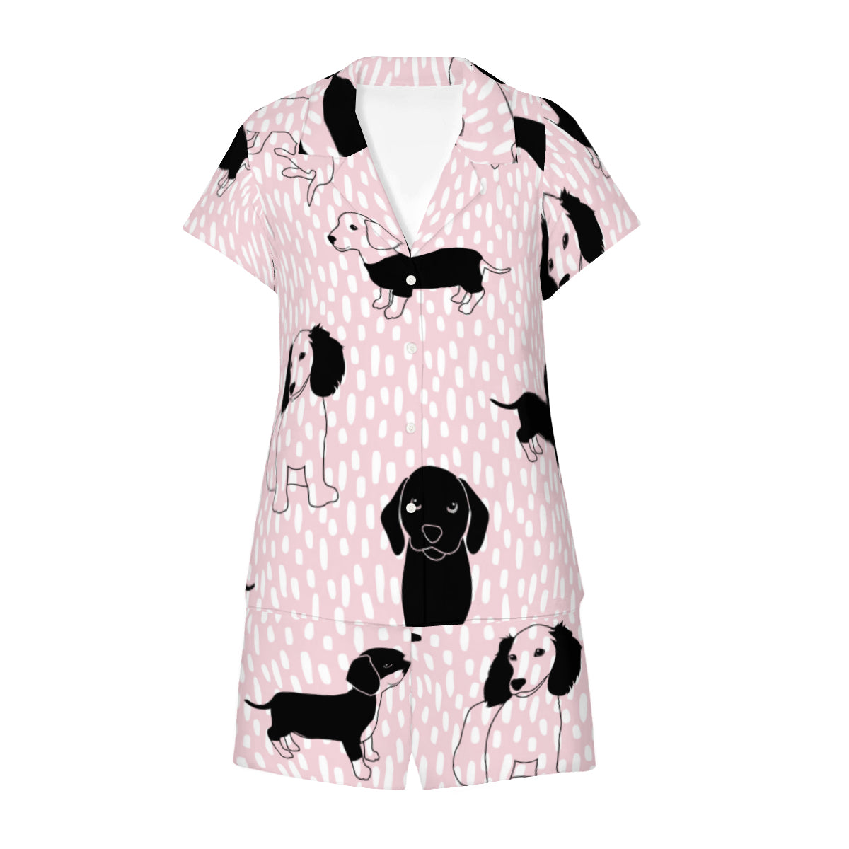 Women's Pajamas Weiner Dog pattern