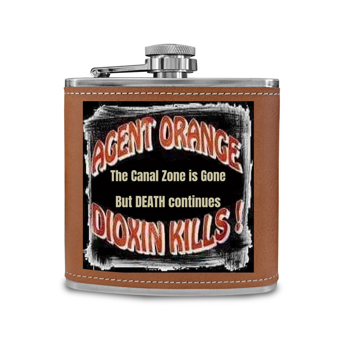 Flask 6 oz - dioxin kills