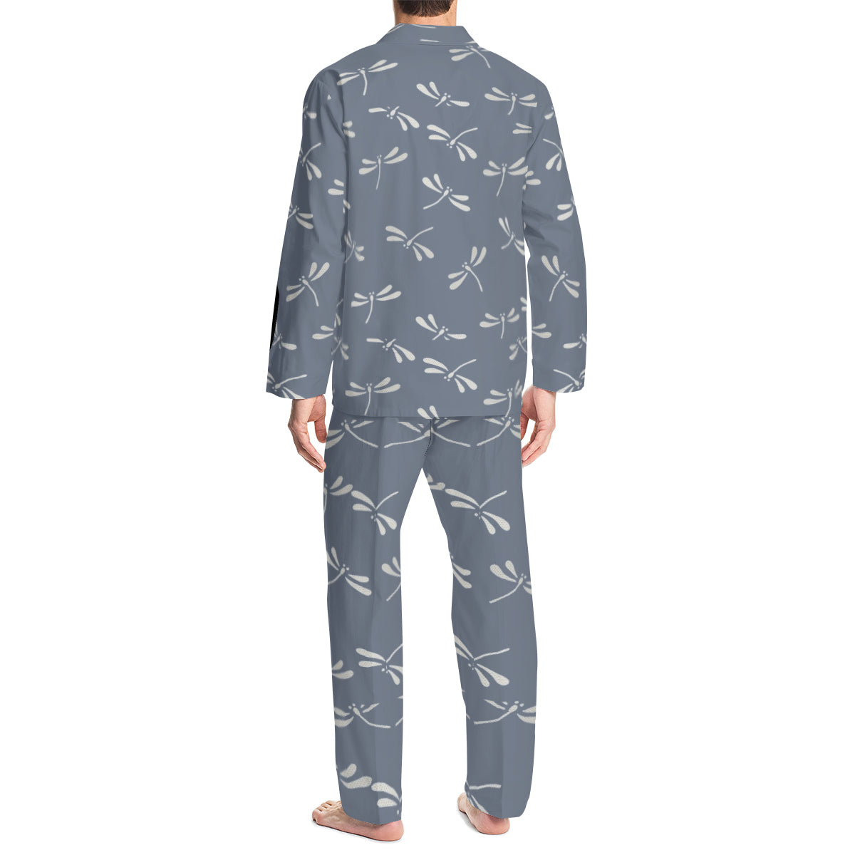 Men's pajamas - fly fishing design