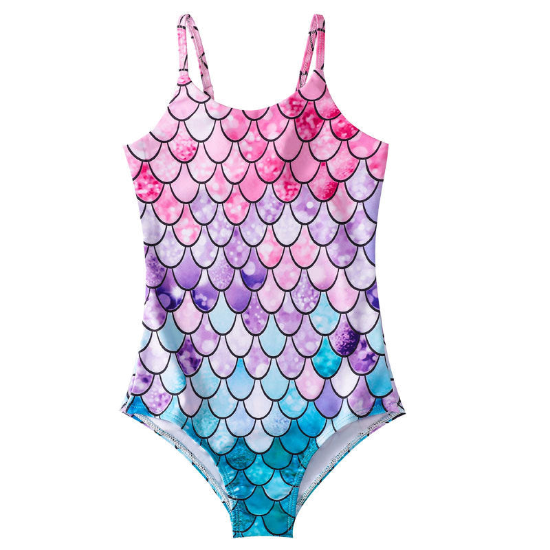 Children's Mermaid One-piece Swimsuit