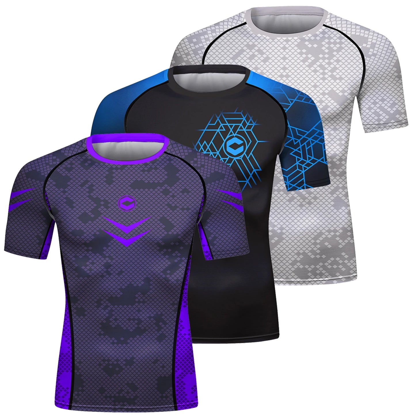 Rashguard Men Surfing T-shirts Uv Sun Protection Swimming Tops Compression Sports Shirts for Men MMA BJJ jiu jitsu Rashguard Running Tees