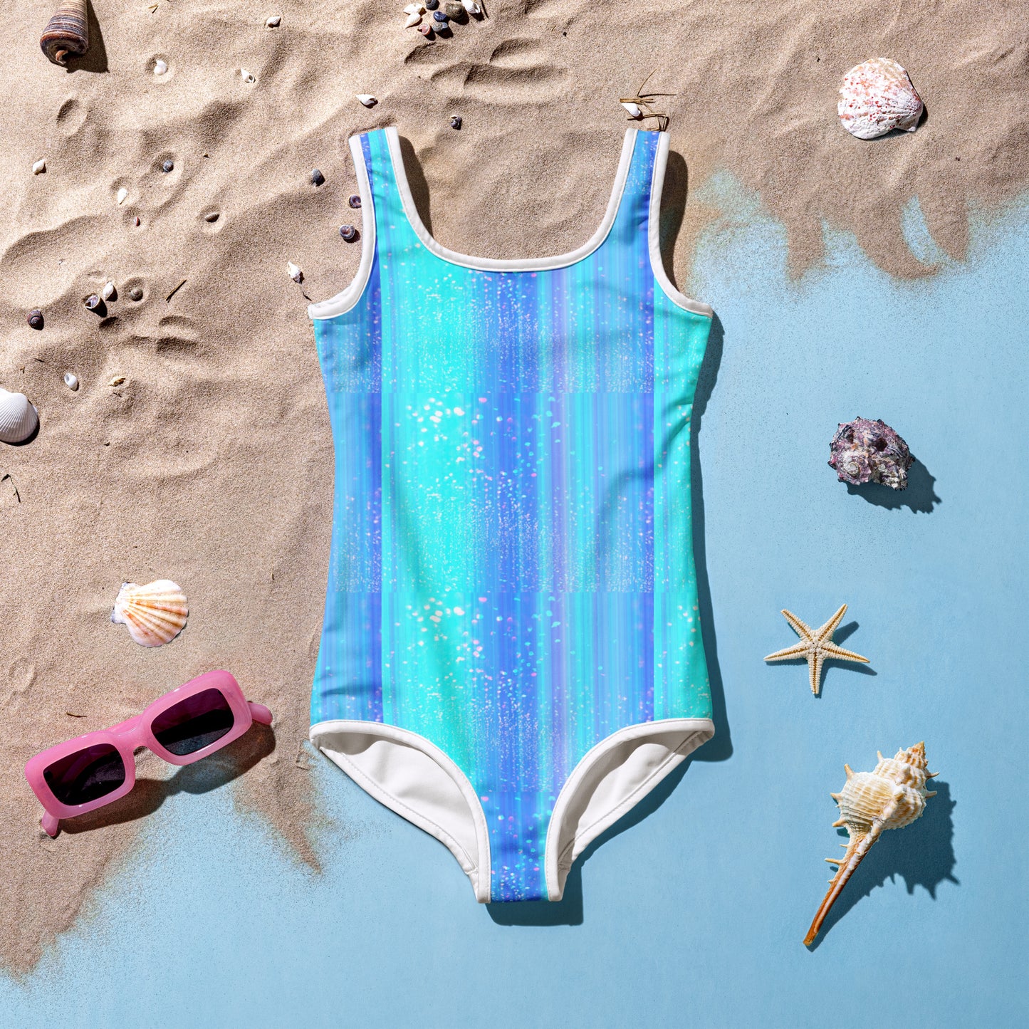 All-Over Print Kids Swimsuit