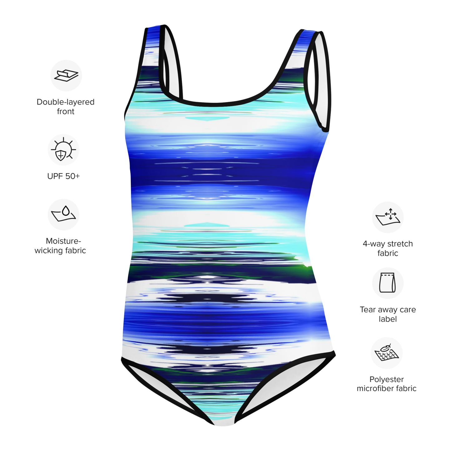 All-Over Print Youth Swimsuit