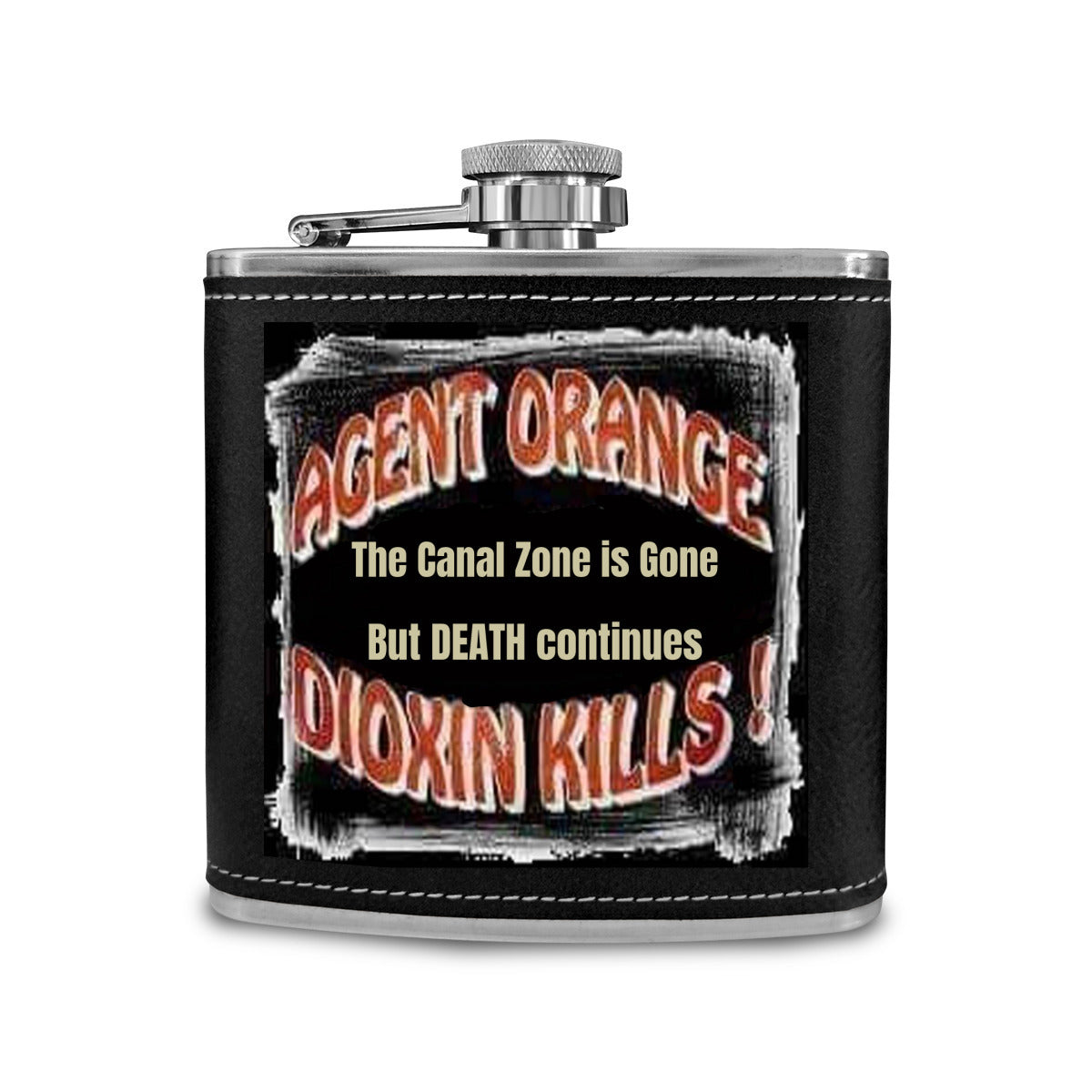 Flask 6 oz - dioxin kills