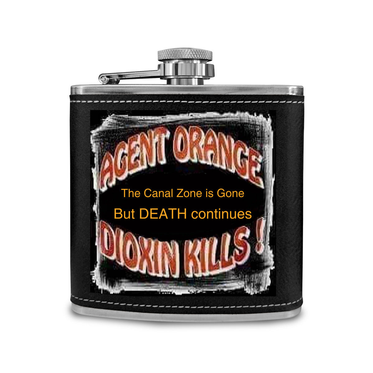 Flask 6 oz - Dioxin Kills