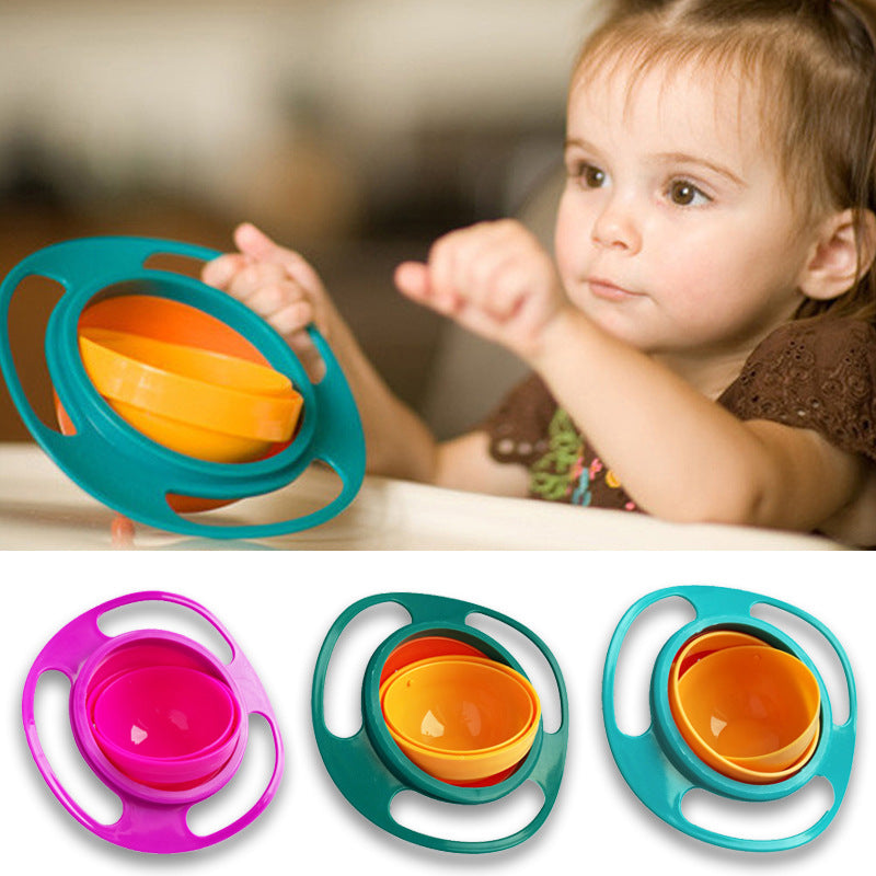 Babies - 360 Rotate Universal Spill-proof Baby bowl