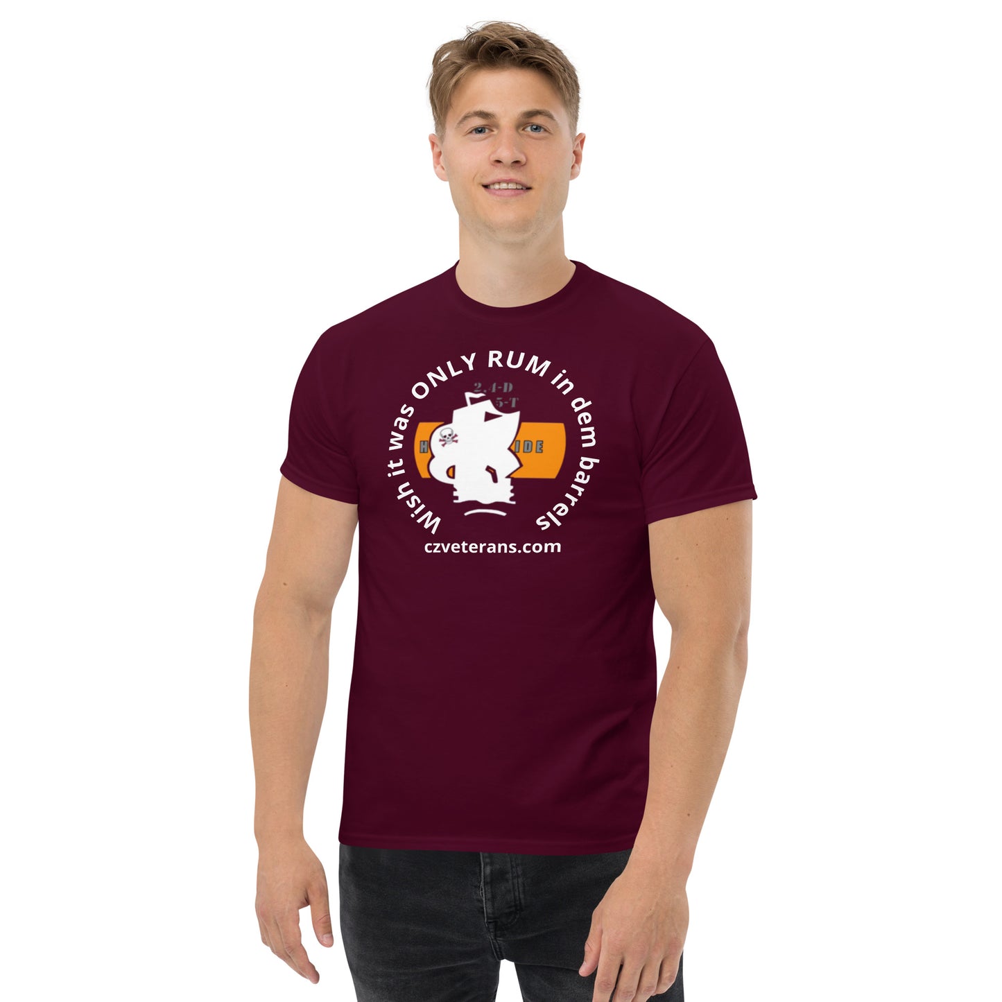 Panama Canal Zone Veterans - Men's classic tee - sure to start a conversation