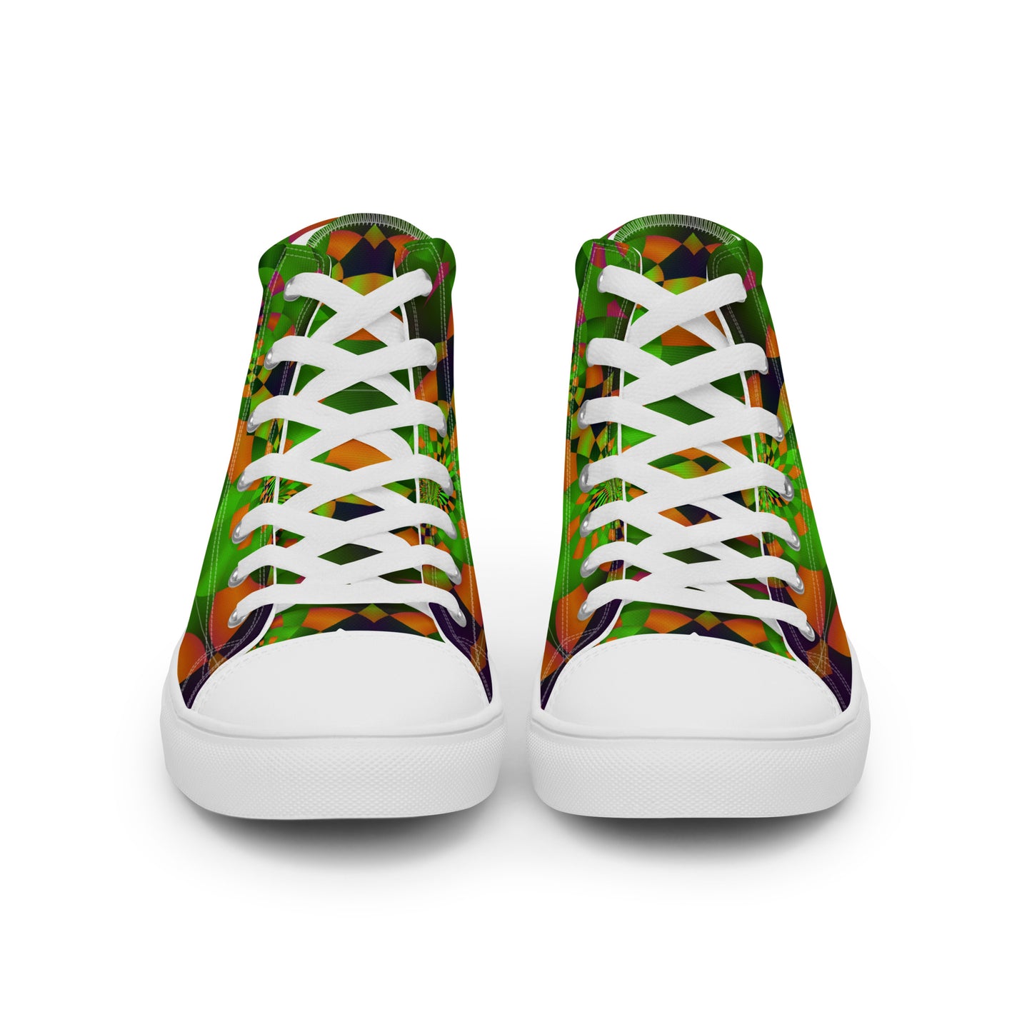 Men’s high top canvas shoes