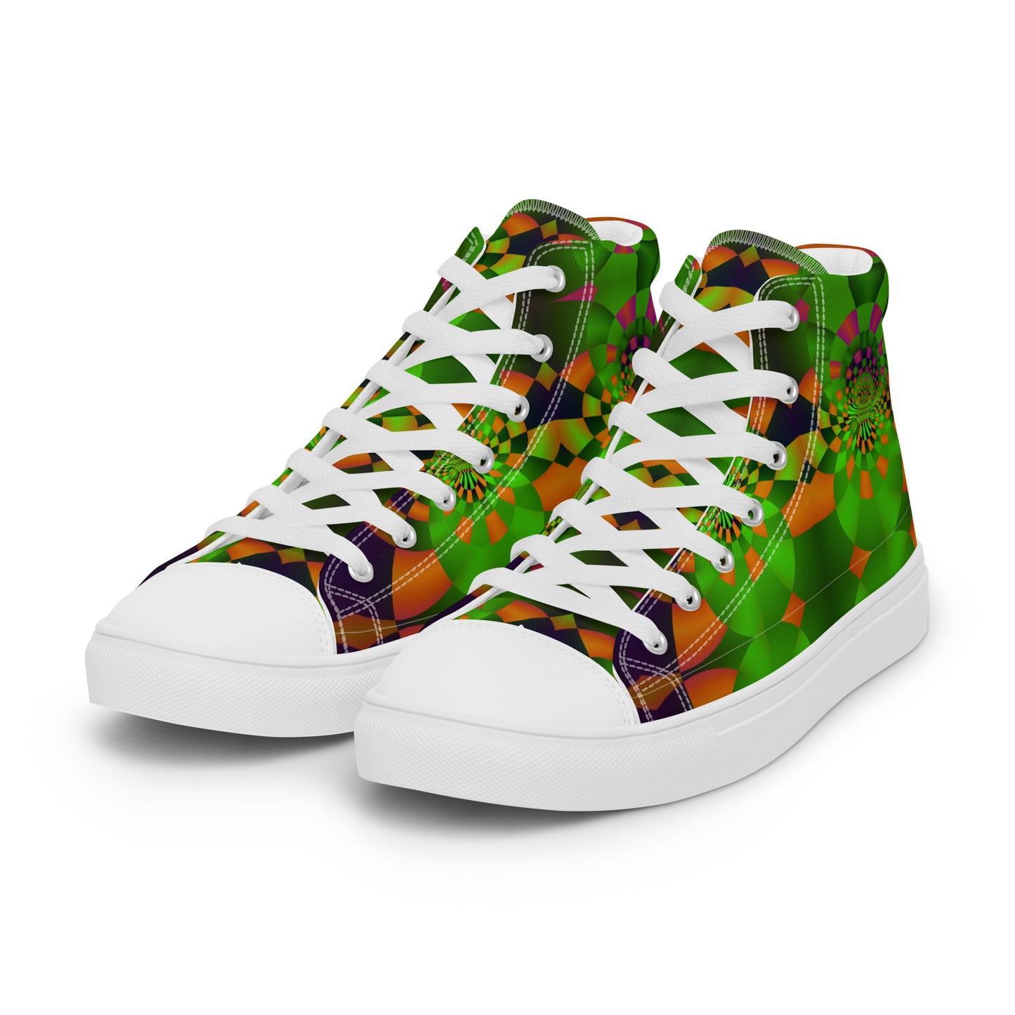 Men’s high top canvas shoes