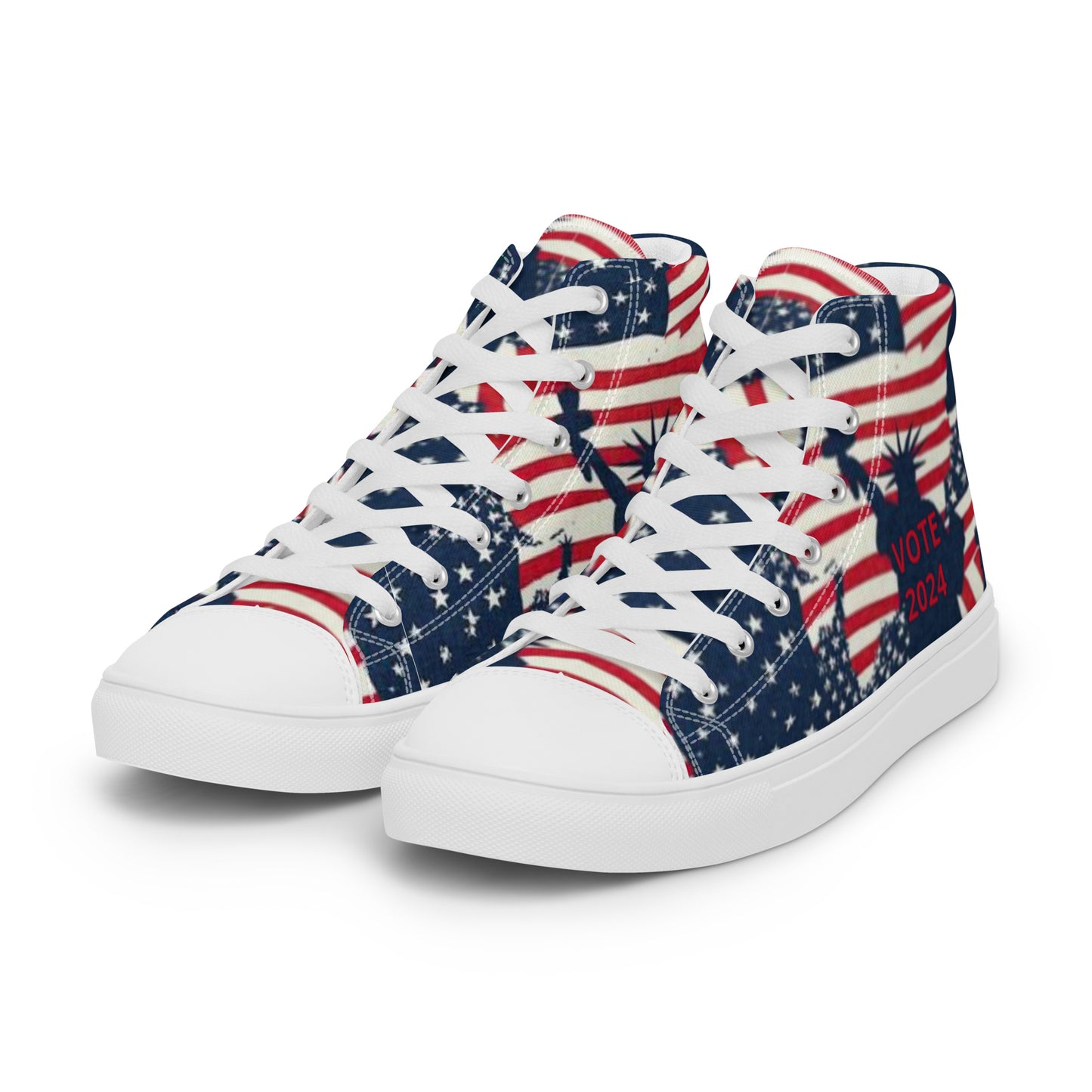 Men’s high top canvas shoes