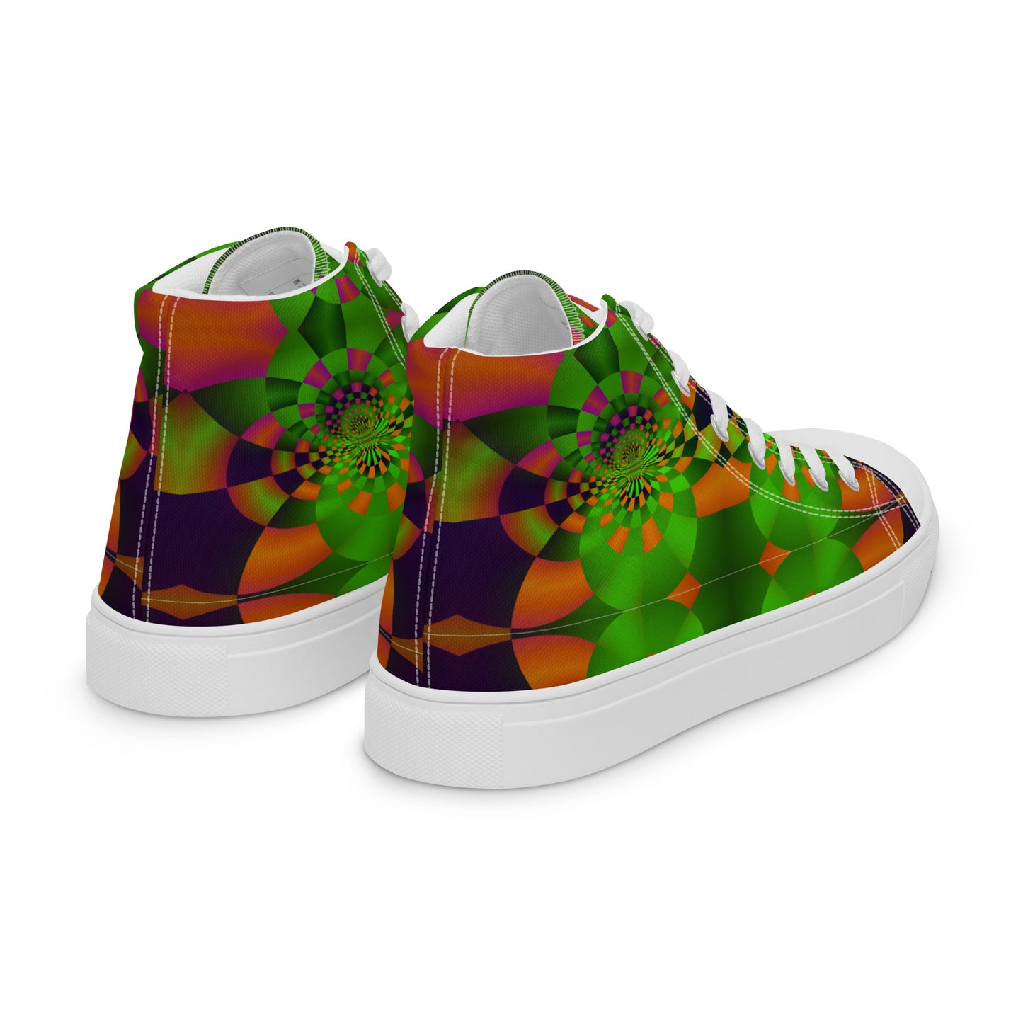 Men’s high top canvas shoes