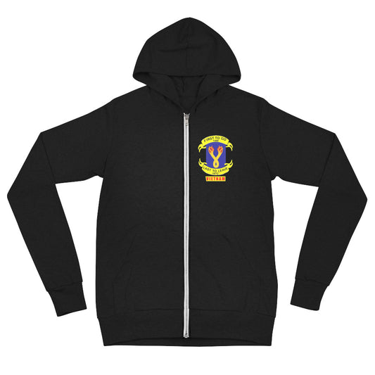 Unisex zip hoodie