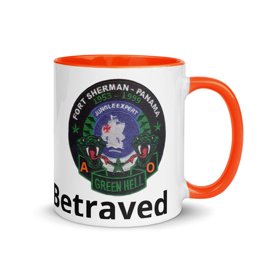 Green Hell Jungle Expert coffee cup Sprayed and betrayed AO