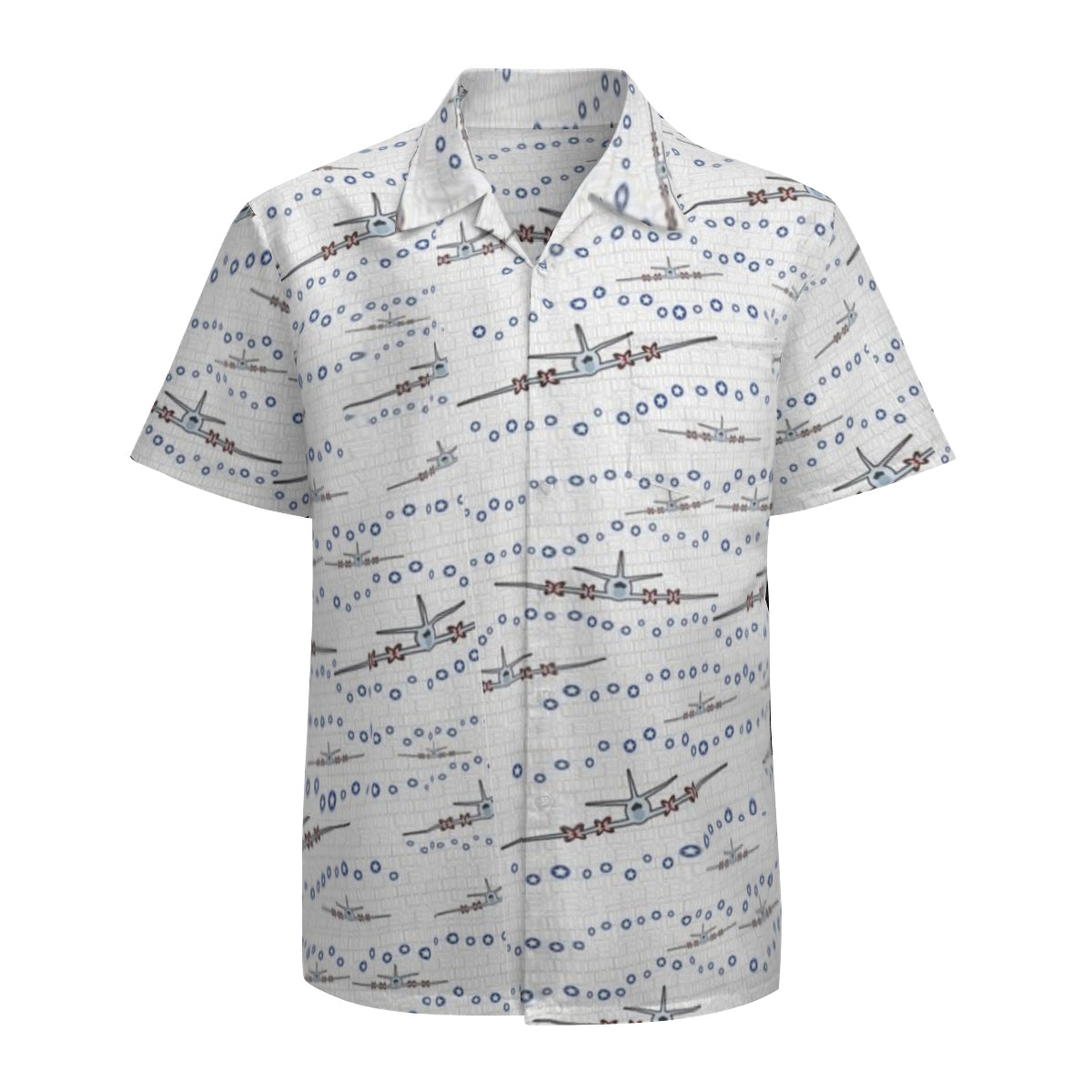 Hawaiian shirt - Airplane design