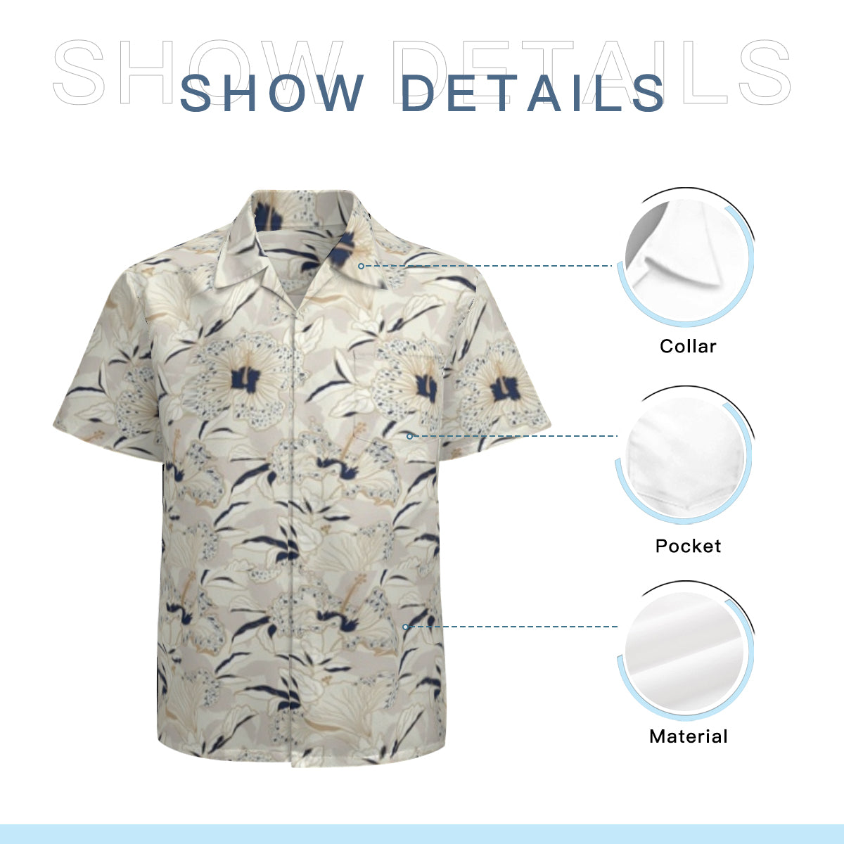 Hawaiian shirt - Hibiscus