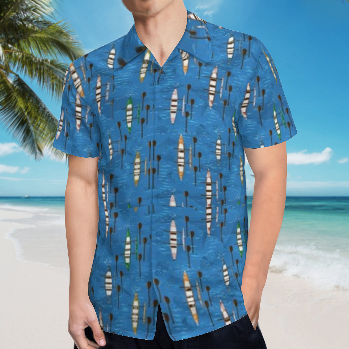 Button up shirt - Canoe design