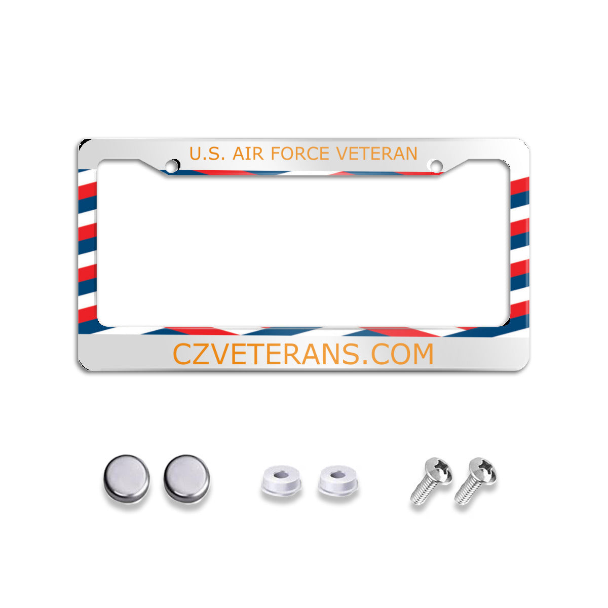 Standard 2-hole U.S. License plate frame cover - SHIPPING INCLUDED
