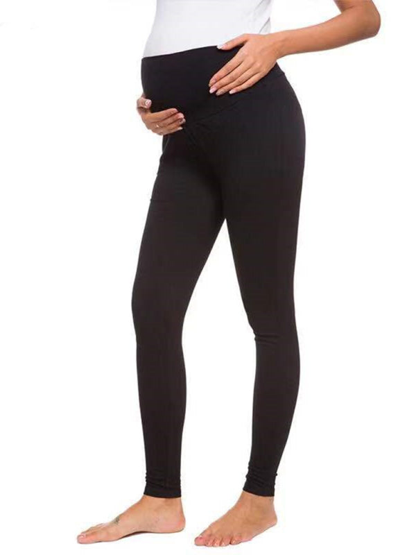 Maternity pants - Women’s Pull-on Styling With High Waistband Ponté-knit Skinny Maternity Pants