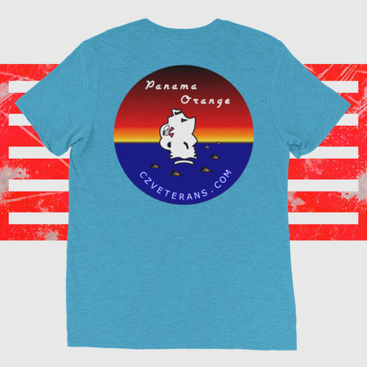 Panama Canal Zone Veterans - Short sleeve t-shirt