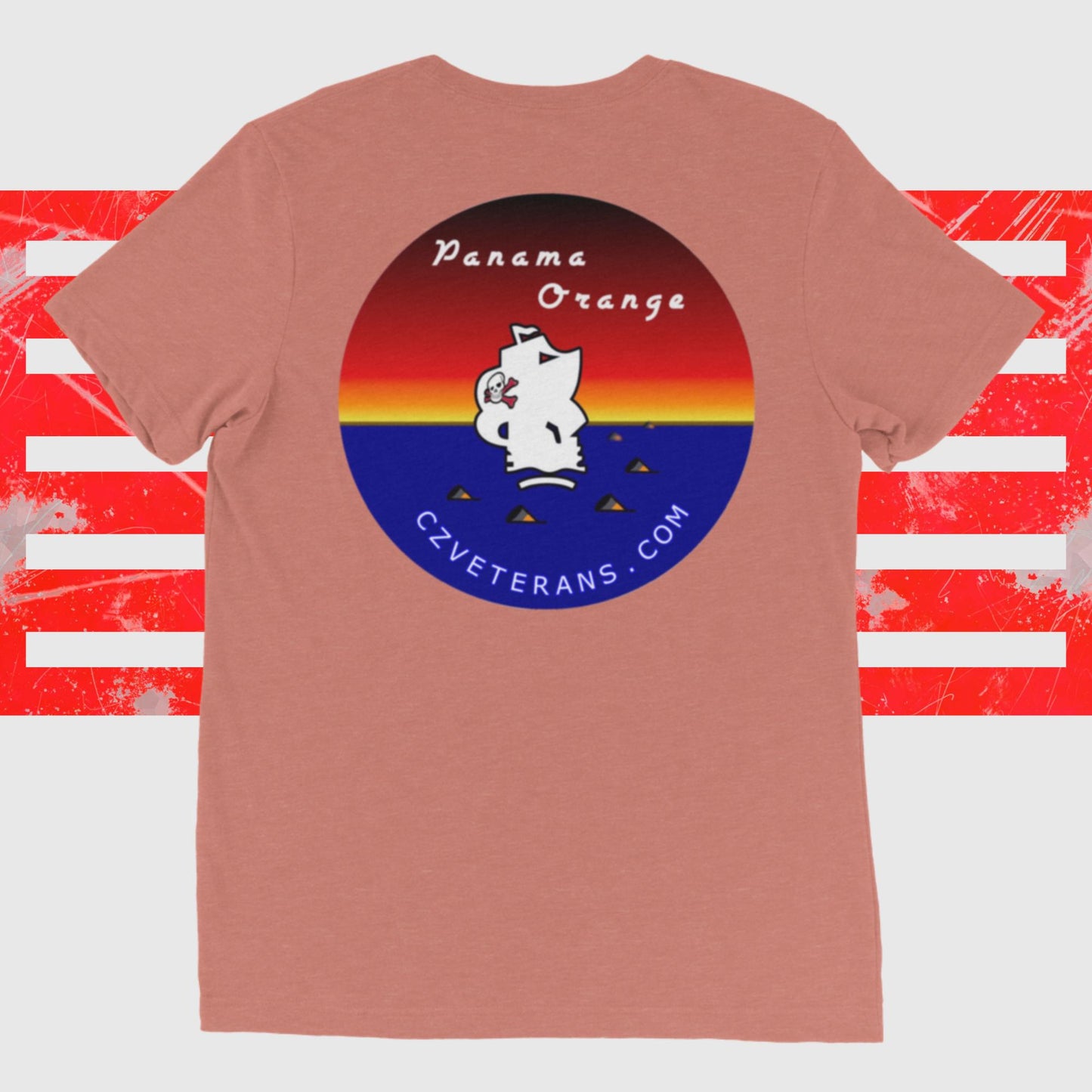 Panama Canal Zone Veterans - Short sleeve t-shirt