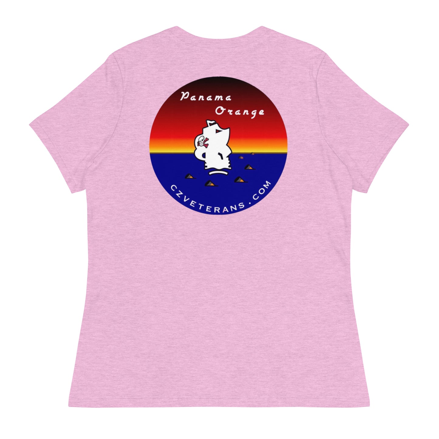 Panama Canal Zone Veterans- Women's Relaxed T-Shirt