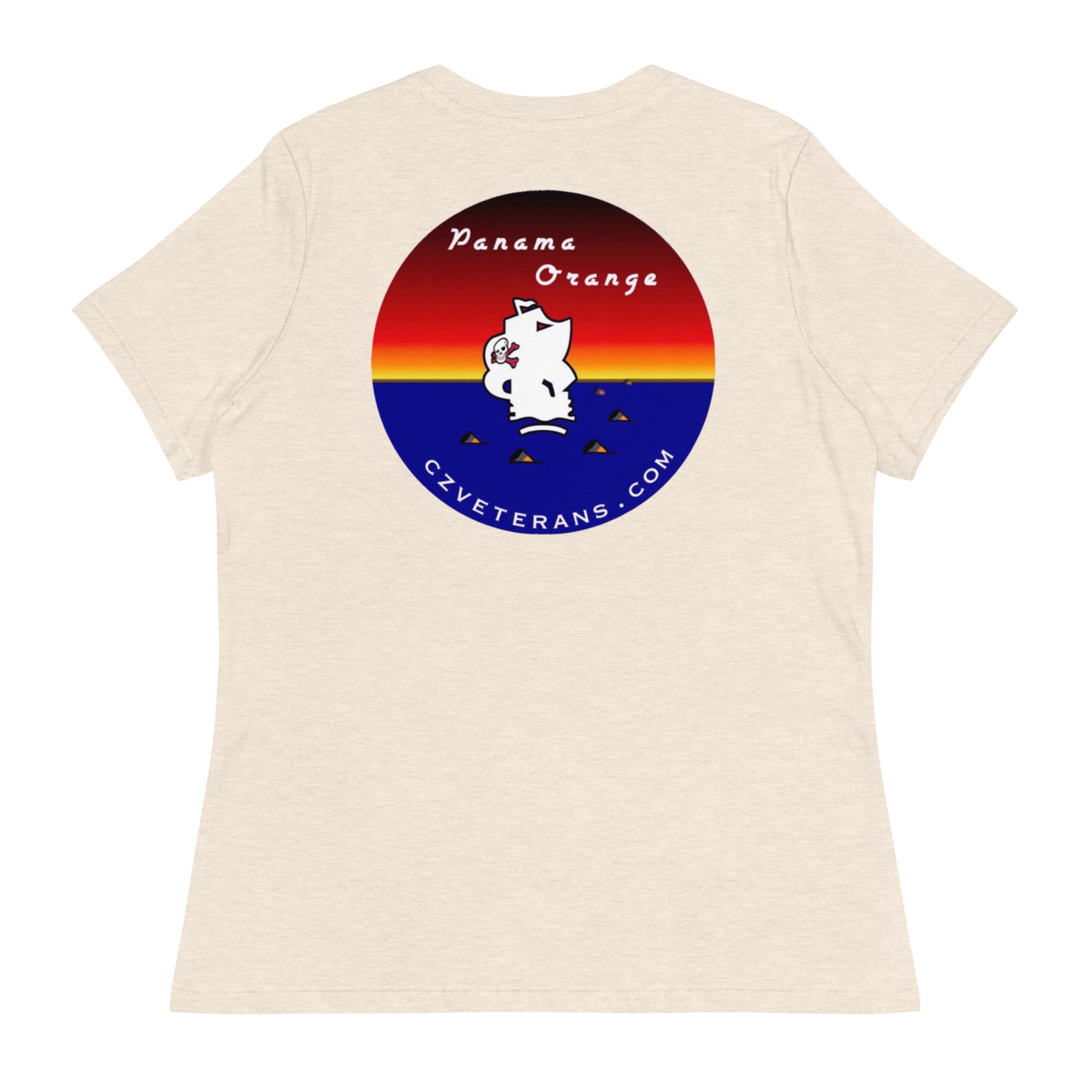 Panama Canal Zone Veteran’s Women's Relaxed T-Shirt
